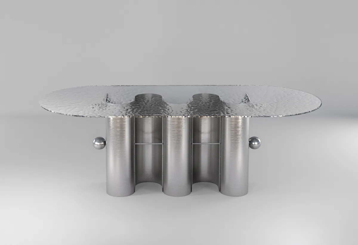 Dining table piercing